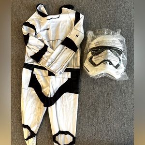 Stormtrooper costume with mask